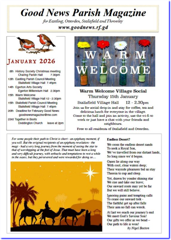 Good News for January 2026